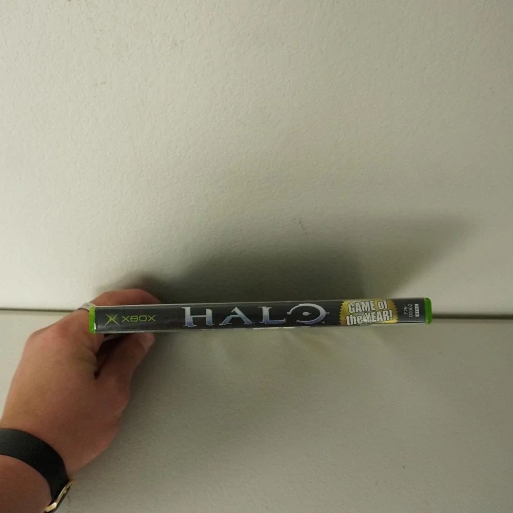 Microsoft Halo Combat Evolved Xbox OS Green Game of the Year Edition CIB